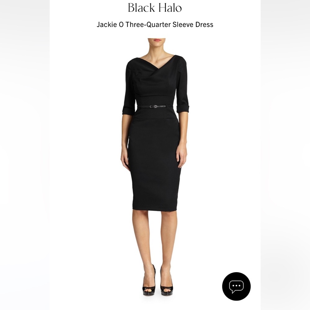 Black Halo Jackie O sheath Dress
